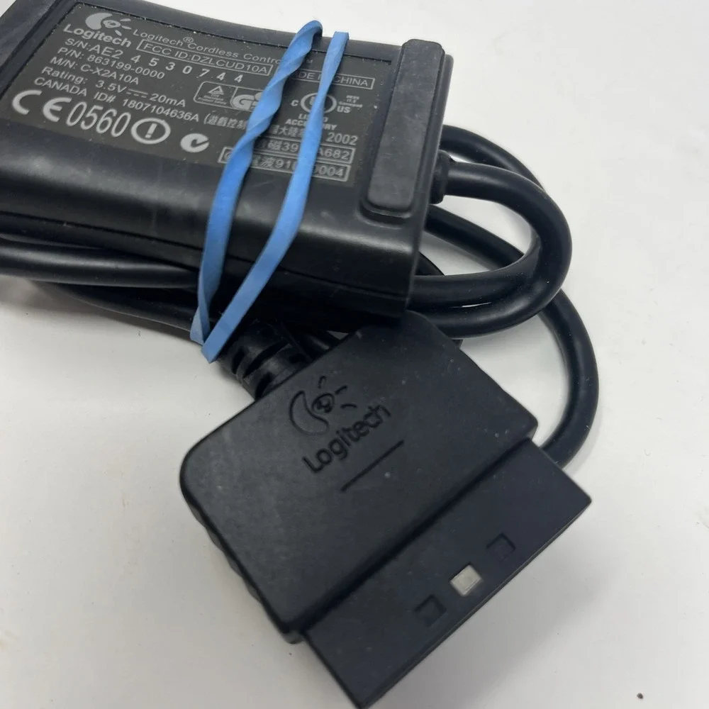 Sony Playstation‎ 2 Logitech Cordless Controller DONGLE ONLY! C-X2A10A
